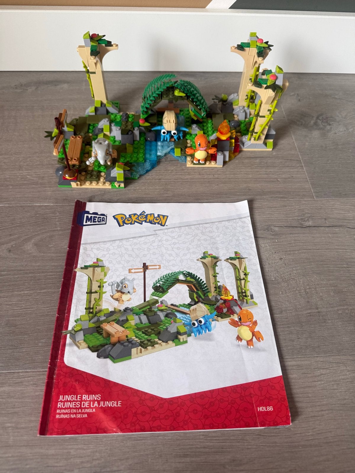 Mega Construx Pokémon Jungle Ruins Set HDL88, Ophalen of Verzenden, Zo goed als nieuw, Megabloks
