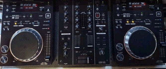 pioneer dj set compleet cdjs/djm usb, Ophalen, Zo goed als nieuw, Dj-set, Pioneer