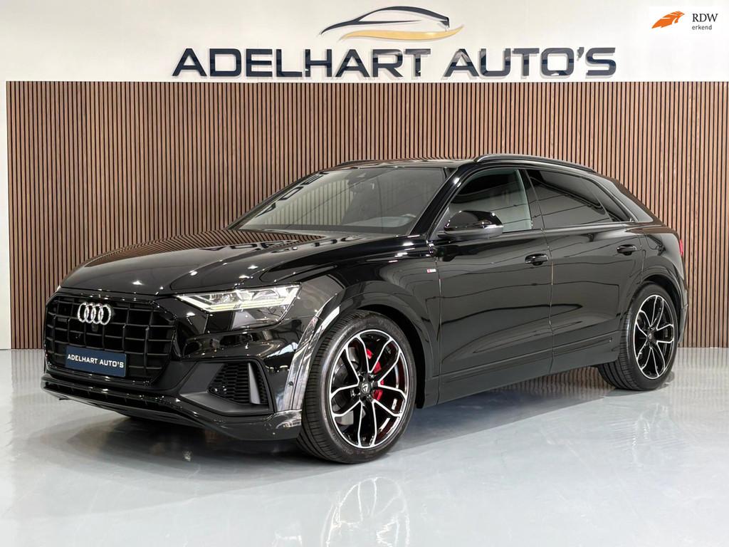 Audi Q8 55 TFSI e quattro Pro Line S Line / Lederen interieu, Automaat, Gebruikt, Zwart, 2995 cc