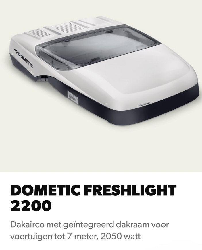 Dometic FL2200 Dakairco voor Camper met nieuwe kap, Ophalen, Gebruikt