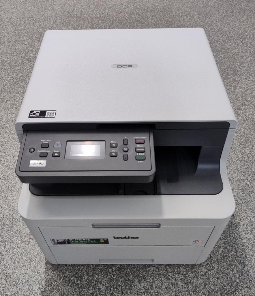 Brother DCP-L3510CDW kleur/copy/scan (ZGAN, 3mnd garantie), All-in-one, Draadloos, Ophalen of Verzenden, Zo goed als nieuw