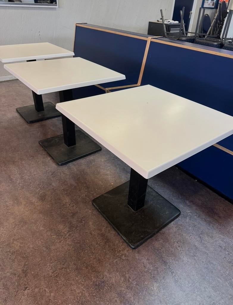 Tafelbladen kantine, Ophalen, Kunststof, 50 tot 100 cm, Tot twee personen
