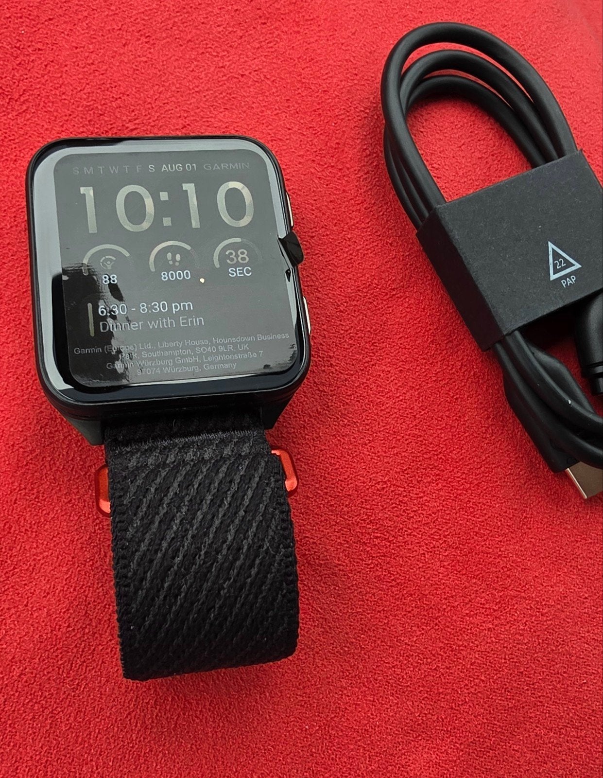Garmin Venu X1 - Zeer goede staat, groot display, GPS, Zwart, Garmin, Ophalen of Verzenden