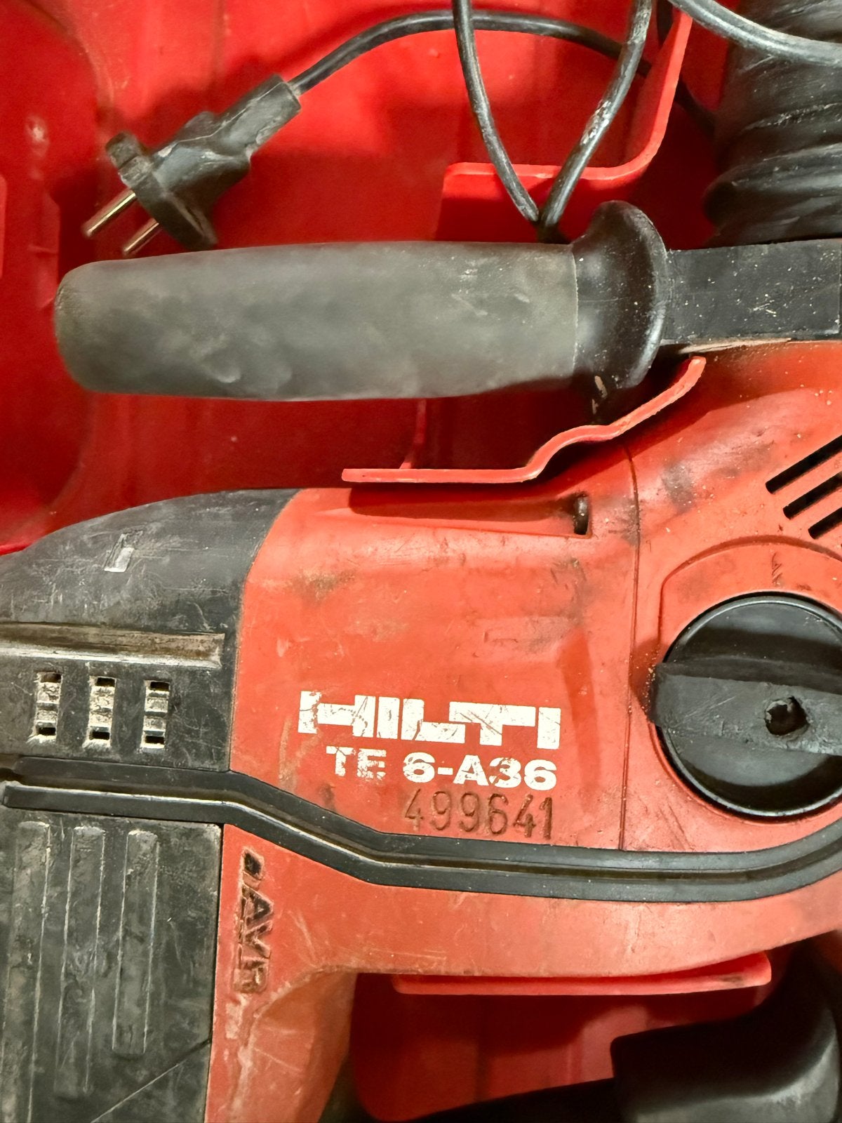 3x Hilti TE 6-A36 Boorhamers met Accu's en Laders, Doe-het-zelf en Verbouw, Ophalen, Gebruikt, Boor- en/of Breekhamer