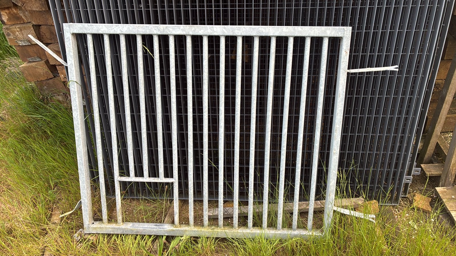 4x gegalvaniseerd raam stal paarden, Toebehoren