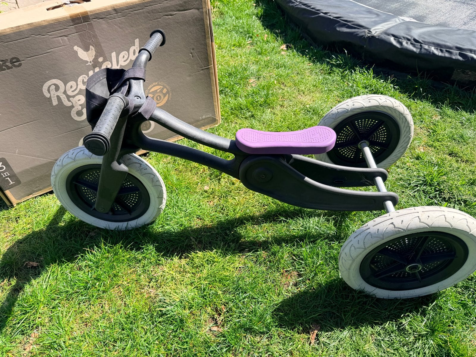 Wishbone Bike Recycled Edition Loopfiets - Prima Staat, Ophalen of Verzenden, Zo goed als nieuw, Loopfiets