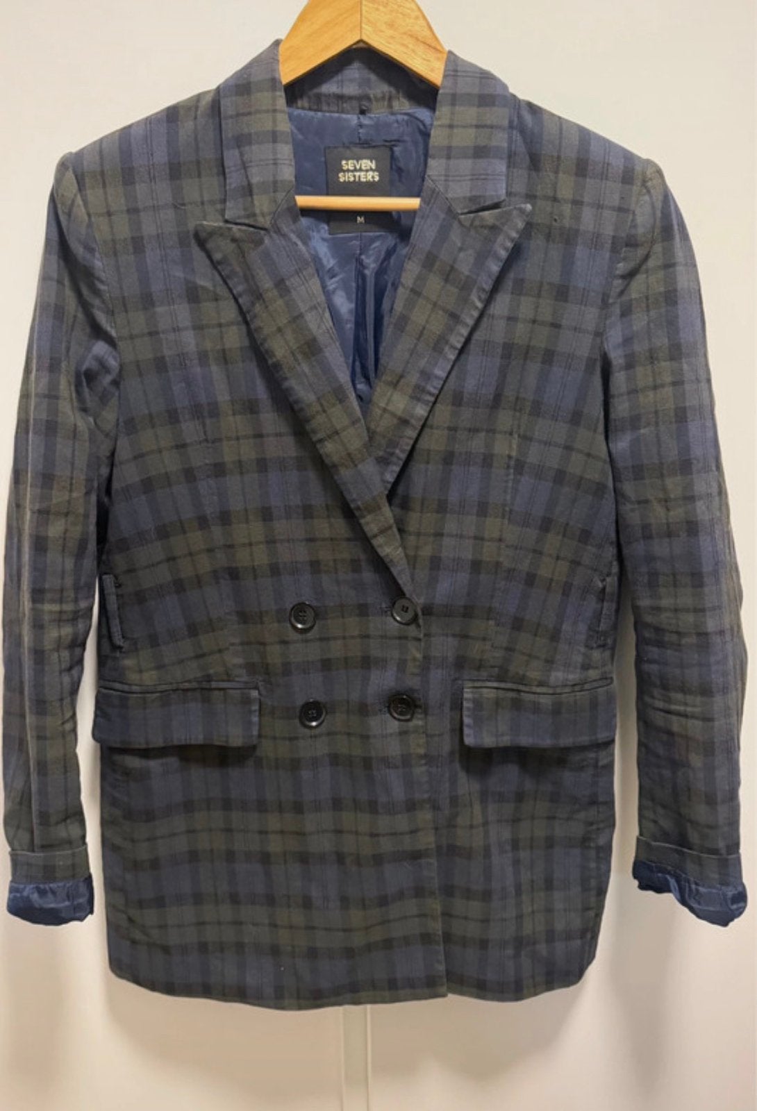 Seven Sisters Geruite Blazer / Colbert - Maat M (#LA3), Kleding | Dames, Maat 38/40 (M), Ophalen of Verzenden, Zo goed als nieuw