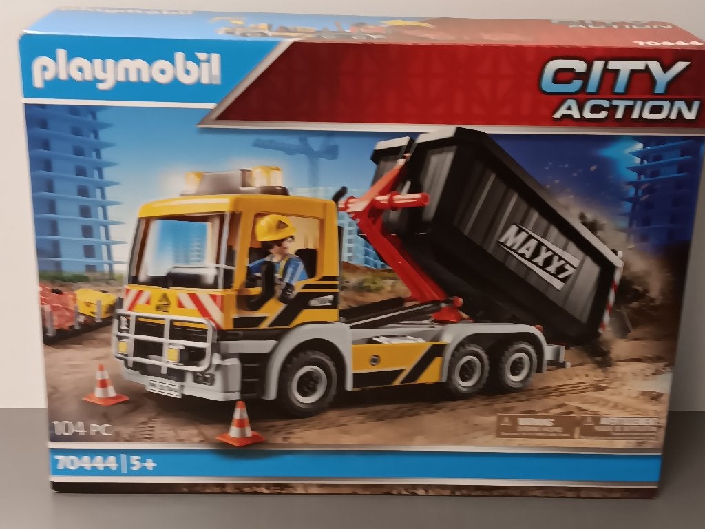 Playmobil 70444 BOUW Container Truck [NIEUW in DICHTE doos], Kinderen en Baby's, Speelgoed | Playmobil, Verzenden, Nieuw, Complete set