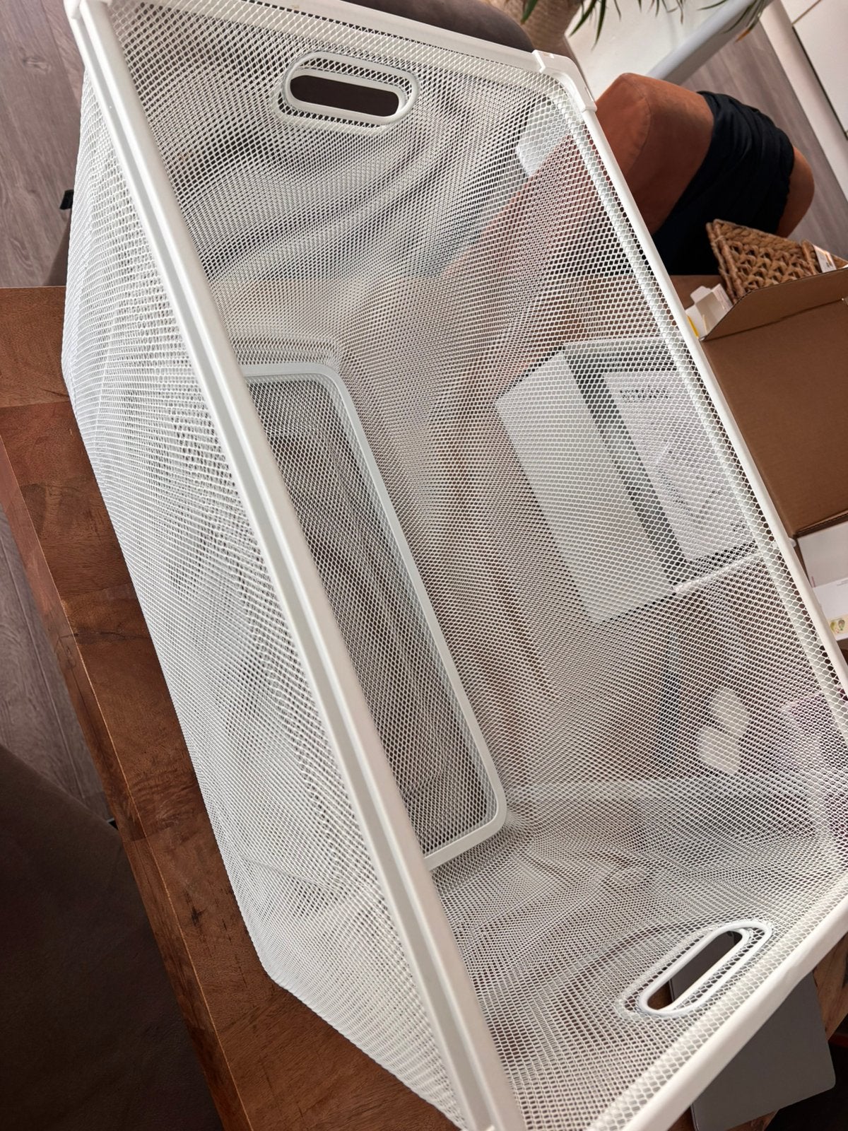 Manden pax kast, Ophalen, Wit, Zo goed als nieuw, Hout