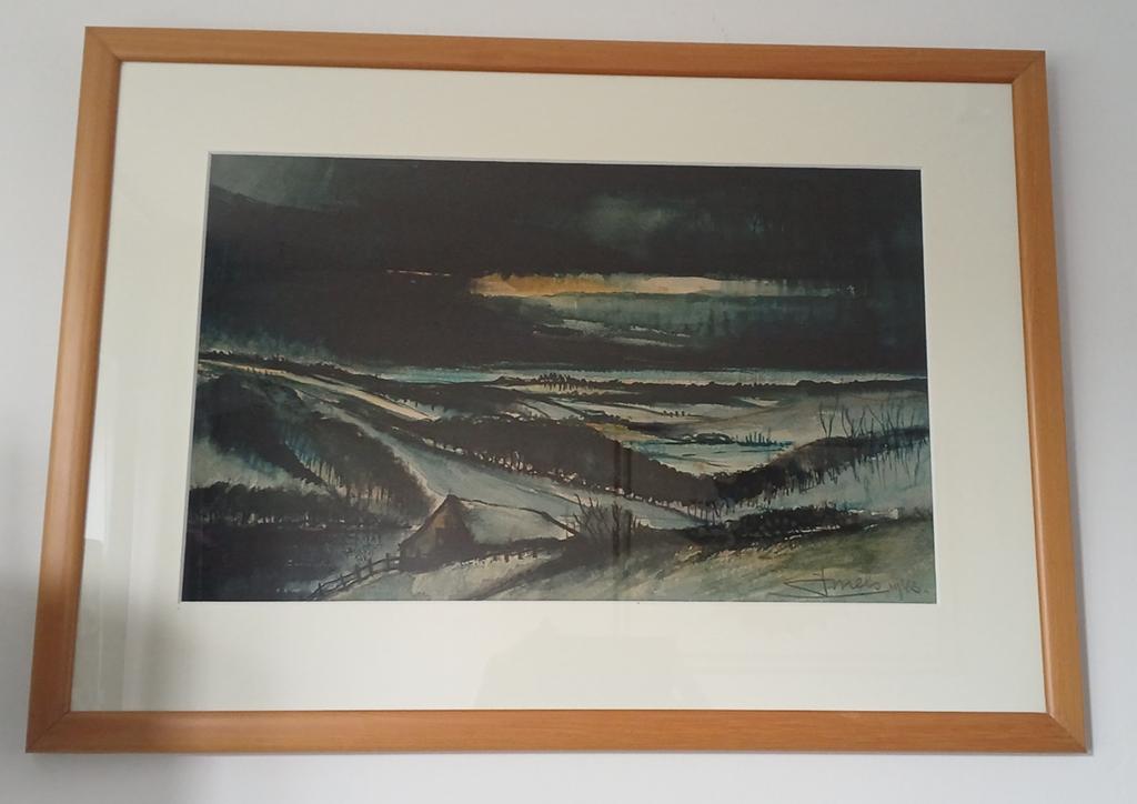 Aquarel van Jack Mels, Antiek en Kunst, Kunst | Schilderijen | Klassiek, Ophalen