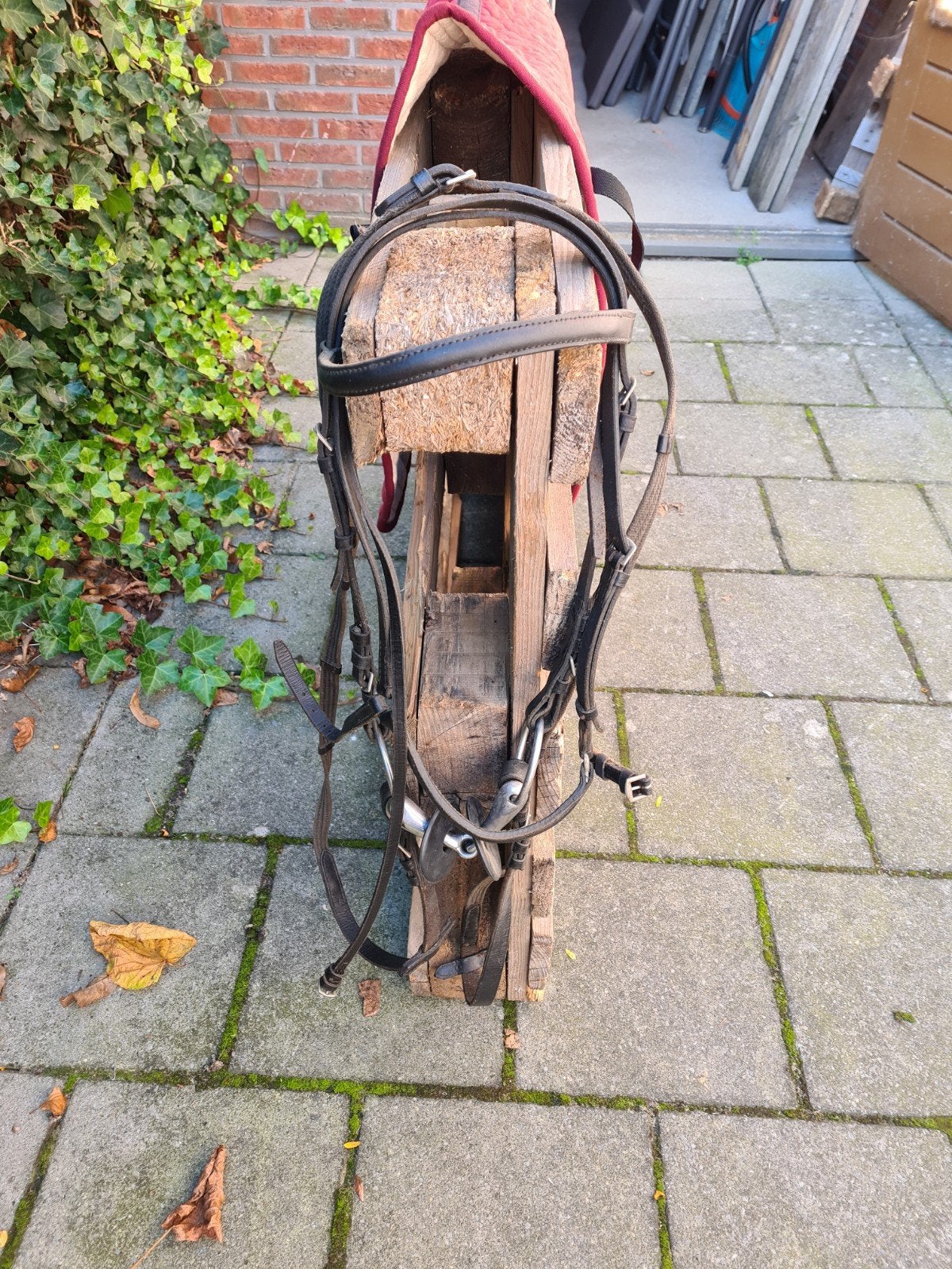 Pony hoofdstel, Ophalen, Gebruikt