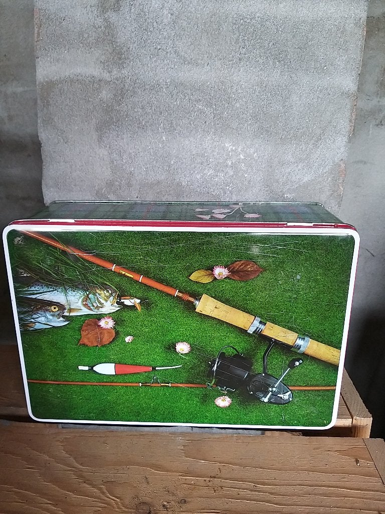 van melle's vis blik, Ophalen of Verzenden, Gebruikt, Overige