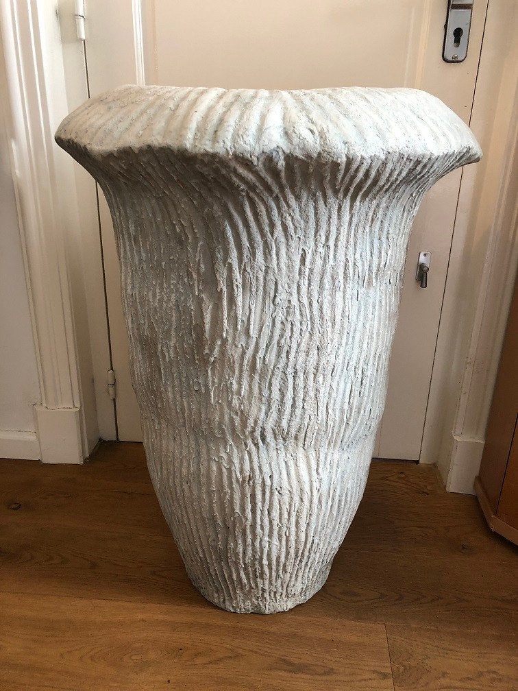 NIEUWE GROTE VAAS - BLOEMPOT PLANTENPOT – HANDGEMAAKT, Ophalen, Overige materialen, Pietseweg 13A Oud Gastel, Zo goed als nieuw