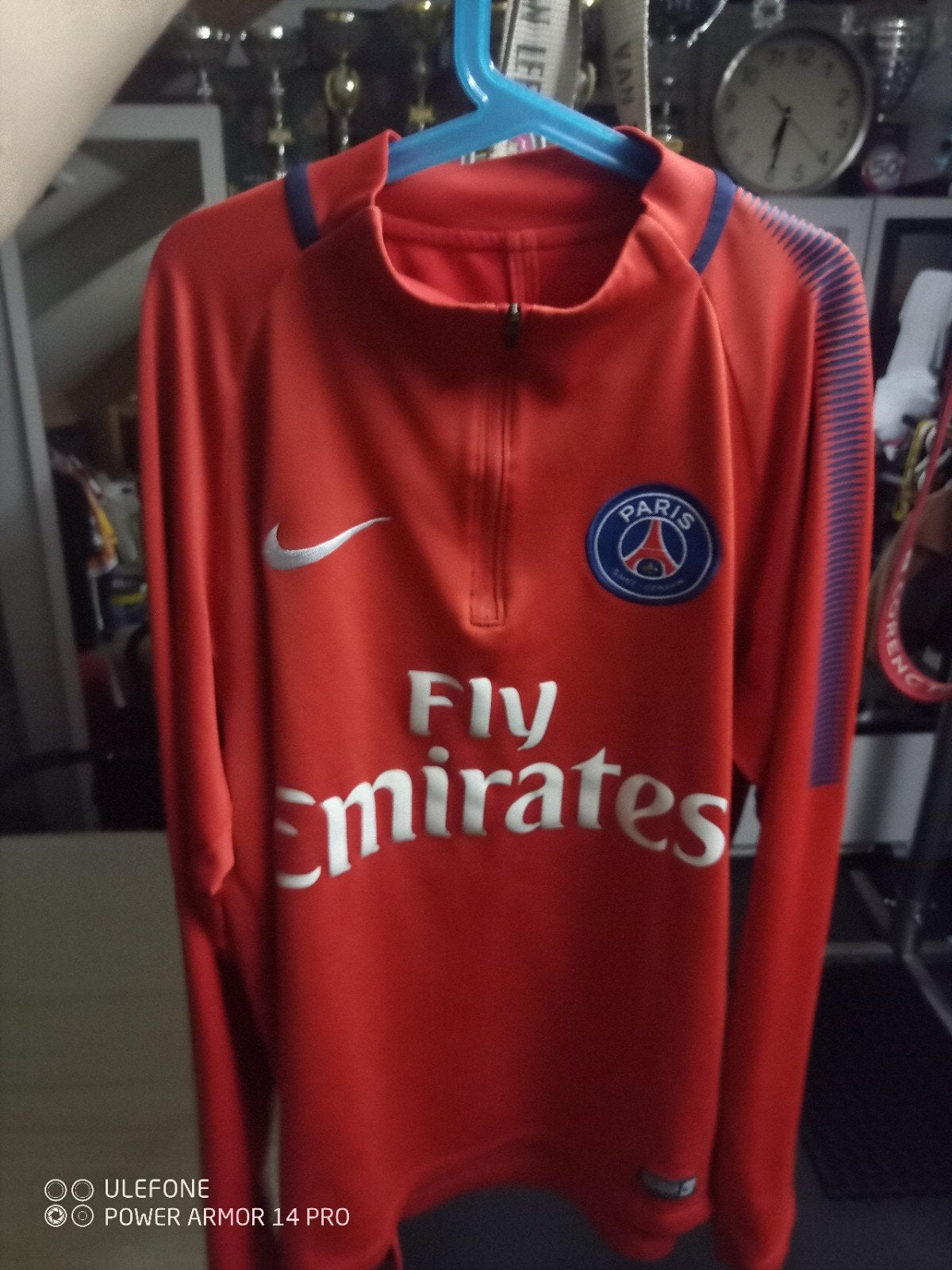 PSG Trainingspak Maat S/M - Rood, Nike, Ophalen of Verzenden, Voetbal, Gedragen