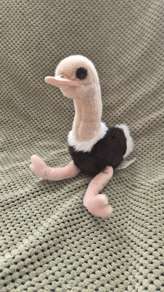 WWF Struisvogel, Anna Club Plush, 24 cm. T7, Tweedehands verkoop, Tweedehands verkoop, Gebruikt, Overige typen