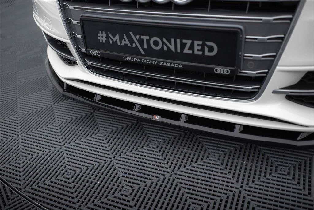 Maxton Design Spoiler Splitter Lip Voor Audi S3 A3 8V S Line, Verzenden, Automotive Parts, A.parts@hotmail.nl, Trasmolenlaan 12 3447 GZ Woerden