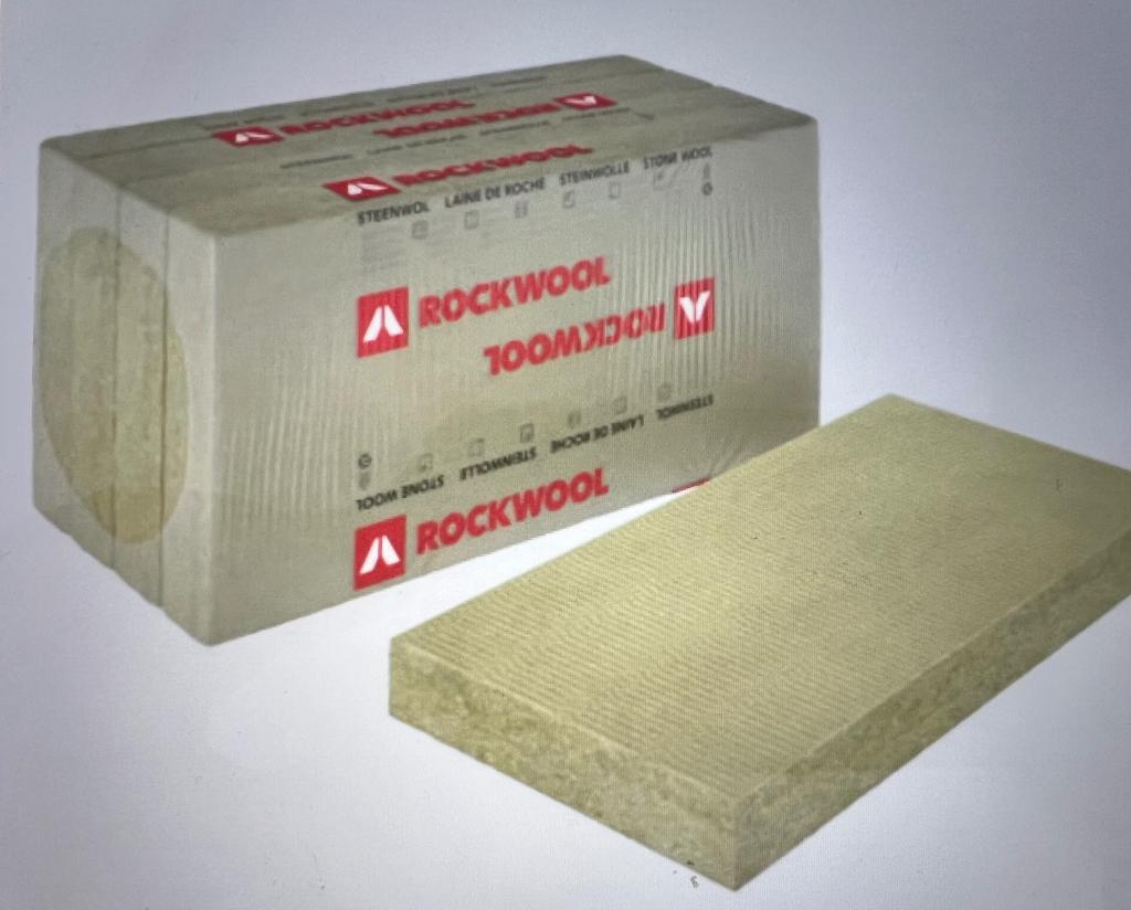 2 x Rockwool Rocksono Base 1200x600x70mm, Doe-het-zelf en Verbouw, Isolatie en Afdichting, Ophalen, 4 tot 8 cm, Nieuw, Steenwol