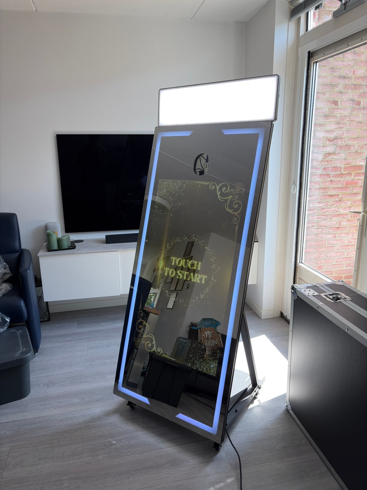 Verkoop Magic Mirror Photobooth 65 inch – compleet pakket, Ophalen, Nieuw, Overige