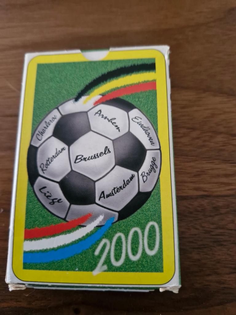 Europees Kampioenschap Euro 2000, Verzamelen, Speelkaarten, Jokers en Kwartetten, Ophalen of Verzenden, Zo goed als nieuw, Speelkaart(en)