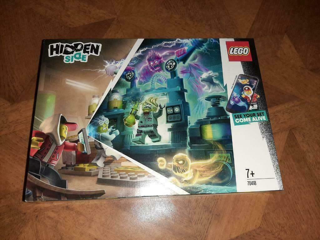 LEGO Hidden Side J.B.'s Spooklab - 70418, Kinderen en Baby's, Speelgoed | Duplo en Lego, Lego, Nieuw, Ophalen of Verzenden, Compleet