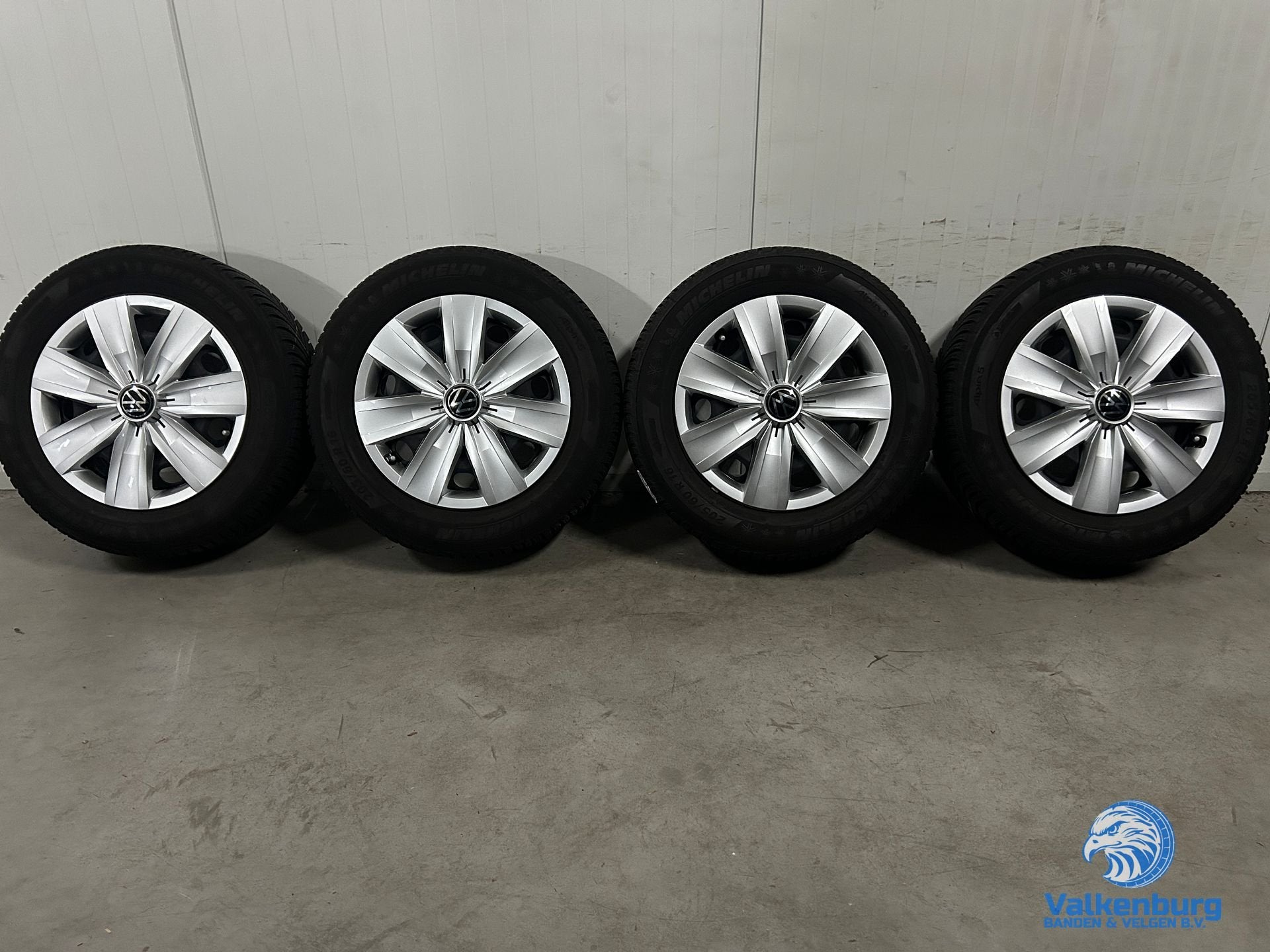 7mm! Originele VW Passat T-Roc Audi Q2 Skoda Karoq 16 inch s, Gebruikt, -, Banden en Velgen, -