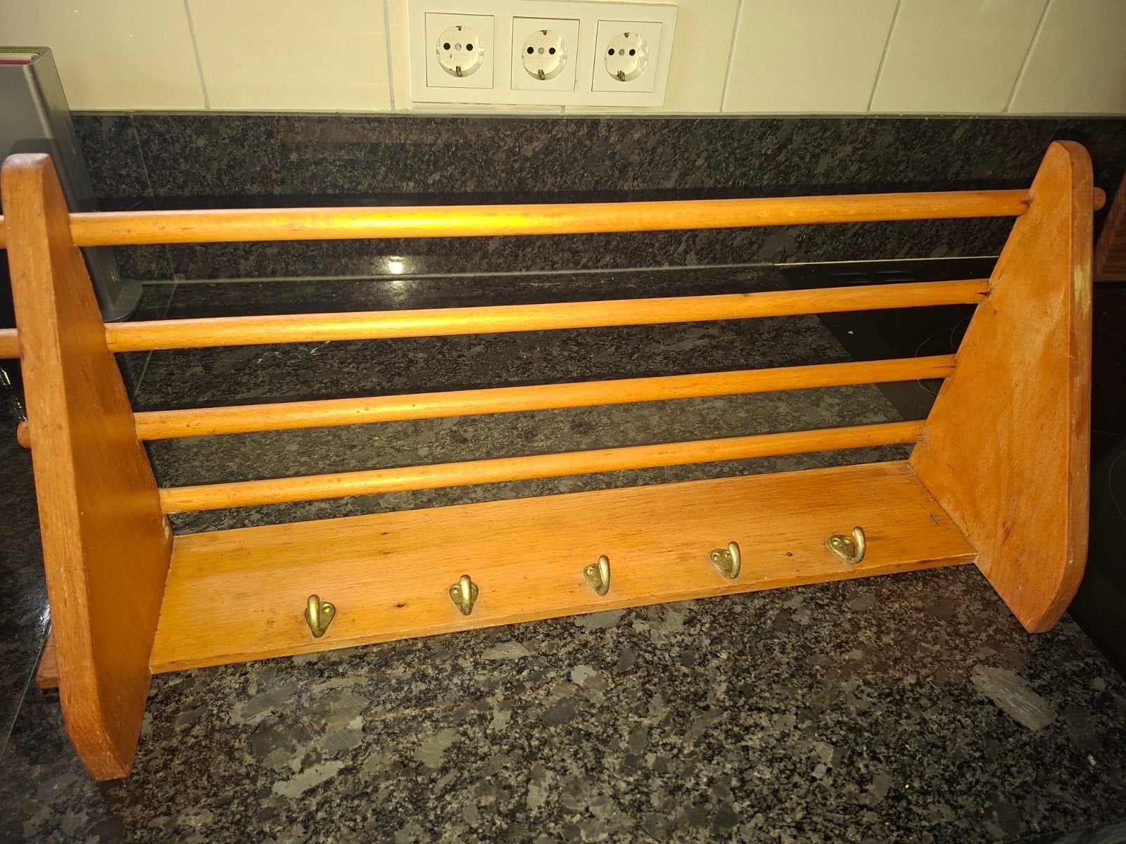 houten keukenrek, Gebruikt, Overige typen, Ophalen of Verzenden, Minder dan 100 cm