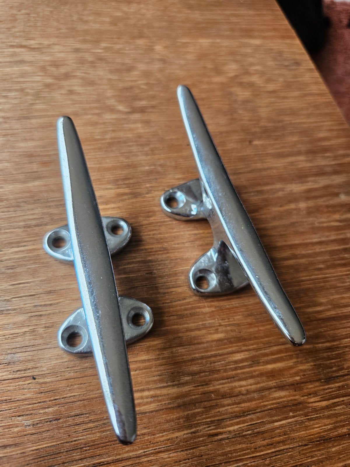 Twee nieuwe  RVS kikkers, Watersport en Boten, Ophalen of Verzenden, Nieuw