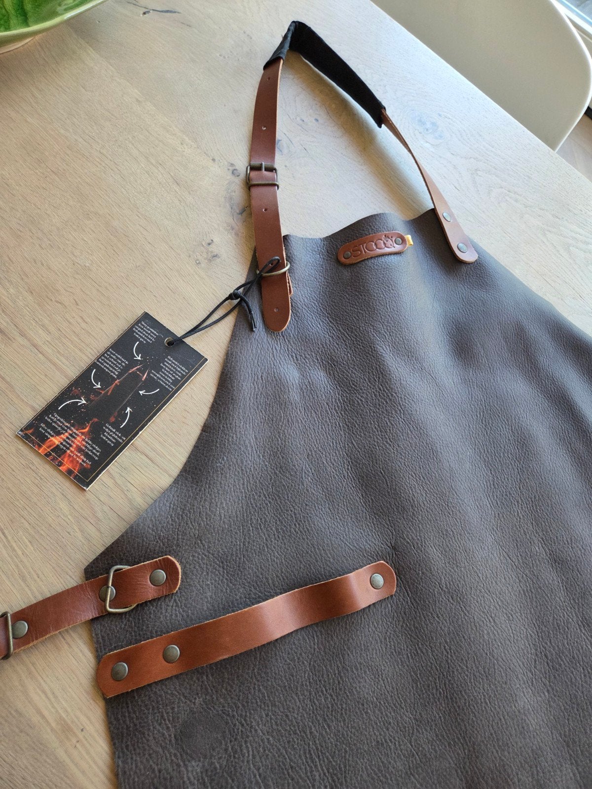 Stoof Böffel Leren Schort - Nieuw met label, Huis en Inrichting, Keuken | Keukenbenodigdheden, Overige typen, Nieuw, Ophalen of Verzenden