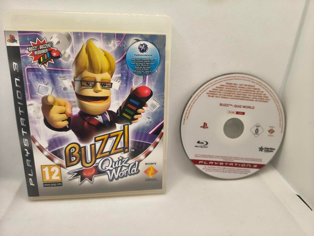 Buzz quiz world promo disc Playstation 3 game, Spelcomputers en Games, Muziek, Ophalen of Verzenden, Zo goed als nieuw, 3 spelers of meer