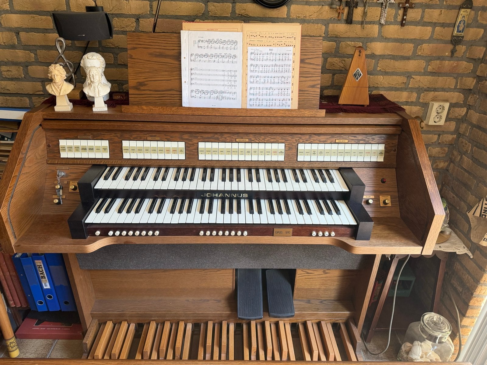 Johannes Opus 910 Orgel, Muziek en Instrumenten, Orgels, Ophalen, Gebruikt, 2 klavieren, Orgel