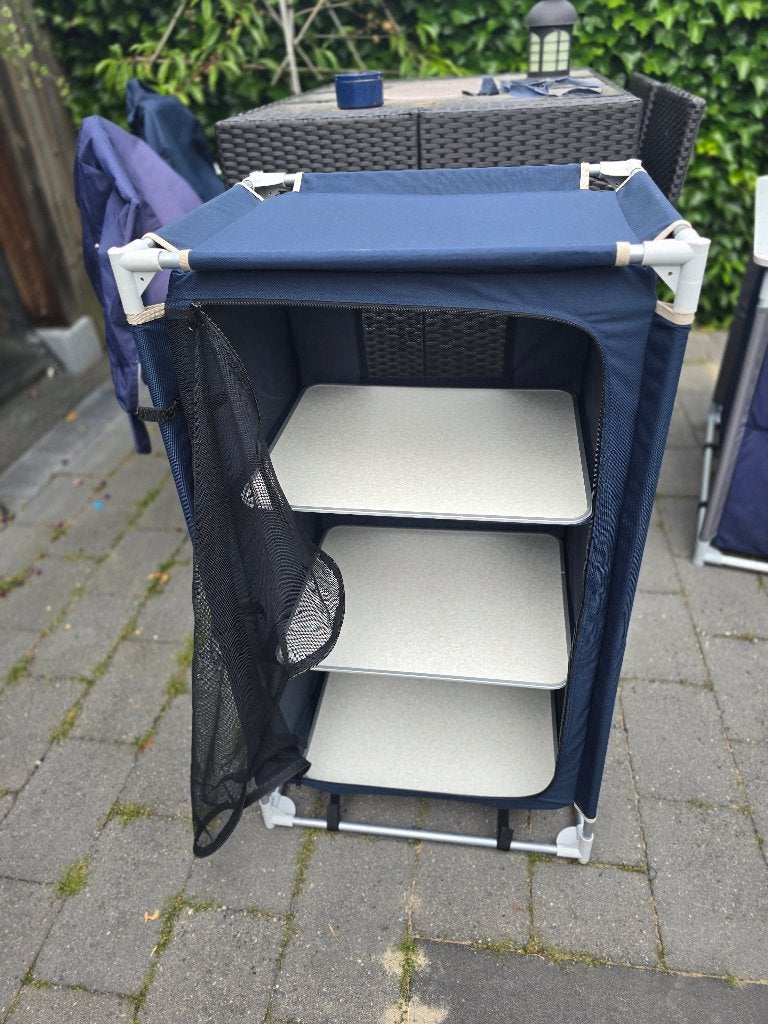 Campingkast  hoog model, Ophalen, Gebruikt, Campingkast
