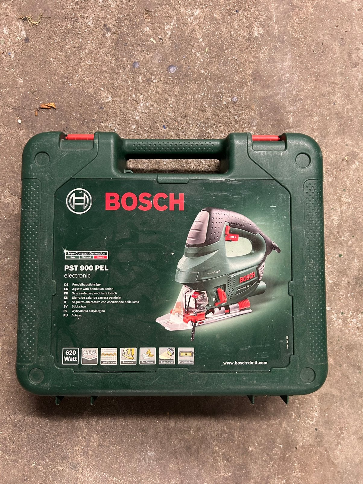 Bosch PST 900 PEL Decoupeerzaag (620W) – Inclusief Koffer, Decoupeerzaag, Ophalen of Verzenden, Zo goed als nieuw, 30 tot 70 mm