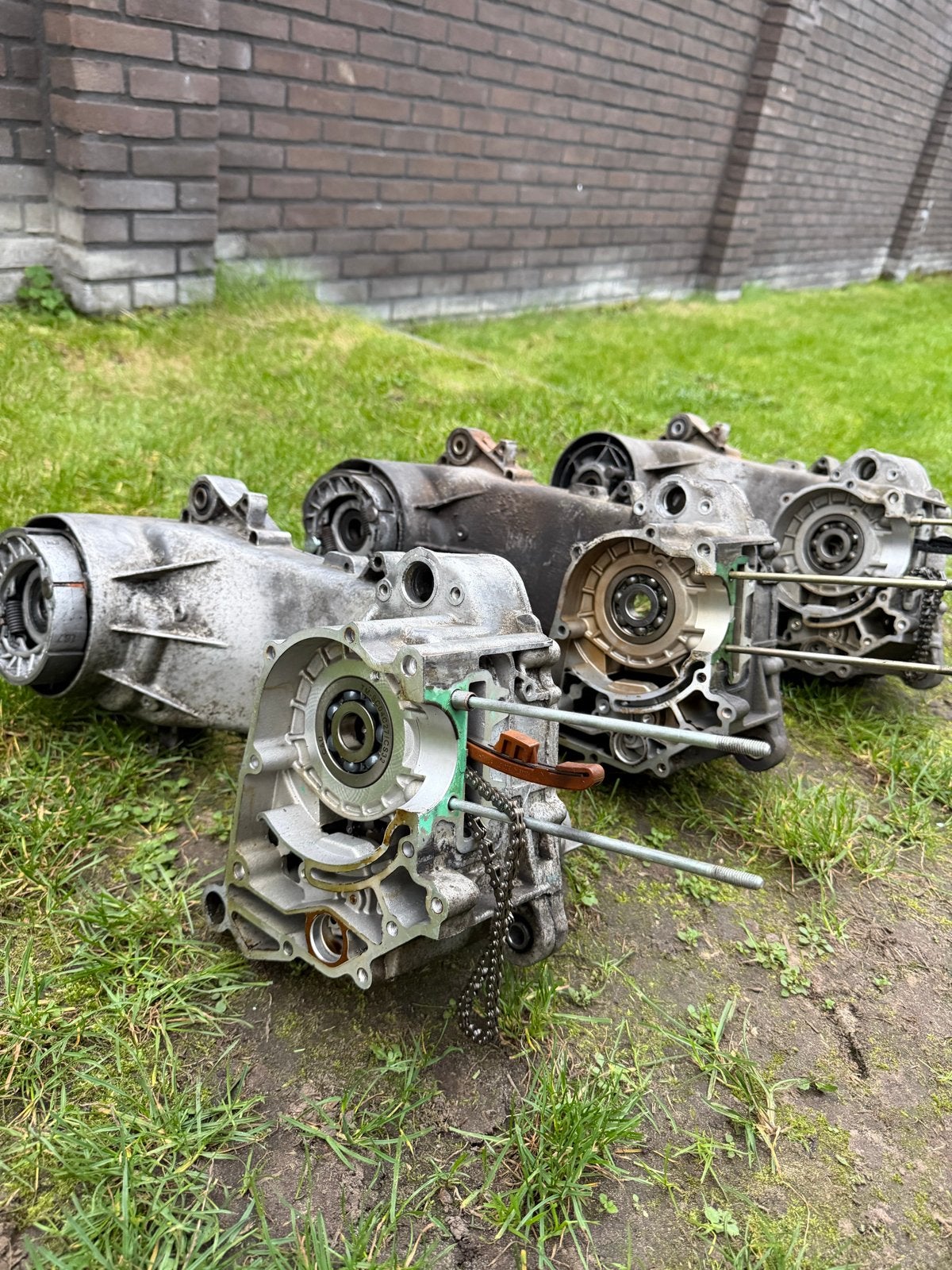 Piaggio Zip Vespa 4T 2V carter | Oliecarter | Per stuk, Ophalen of Verzenden, Gebruikt, Blok, Piaggio