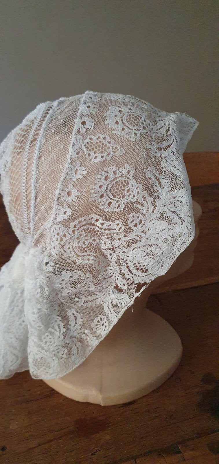 Antieke streekdracht klederdracht kanten knipmuts, Antiek en Kunst, Antiek | Kleding en Accessoires, Ophalen of Verzenden, Dames