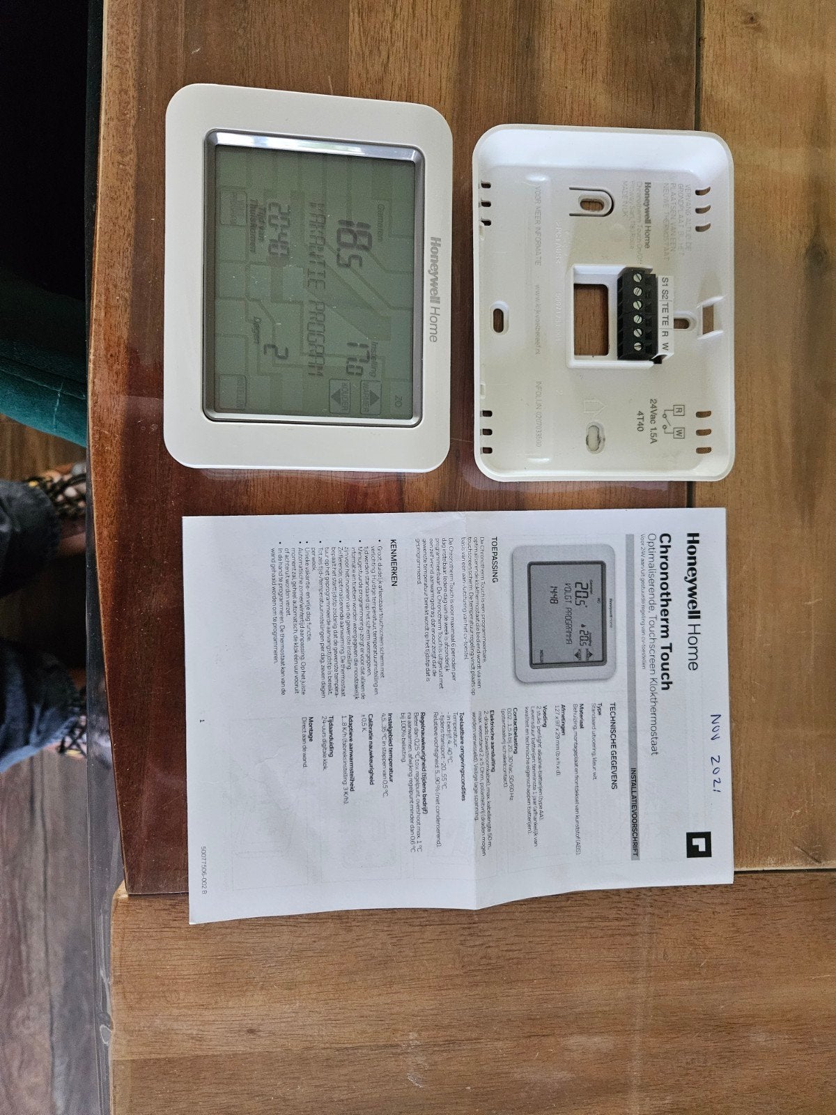 Honeywell Home Chronotherm Touch Thermostaat, Ophalen of Verzenden, Zo goed als nieuw