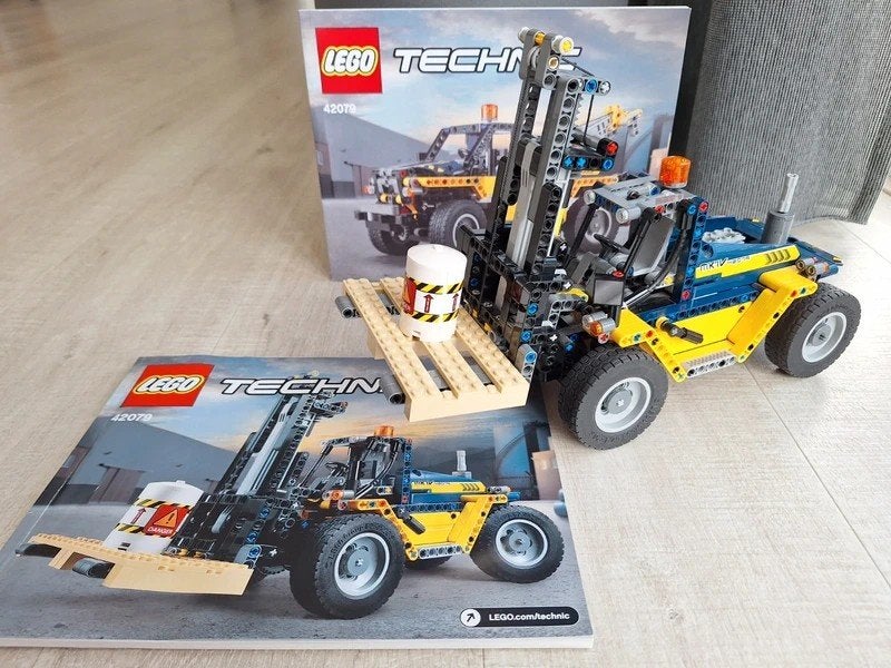 LEGO Technic 42079 Zware Heftruck (2-in-1), Ophalen of Verzenden, Zo goed als nieuw, Overige merken