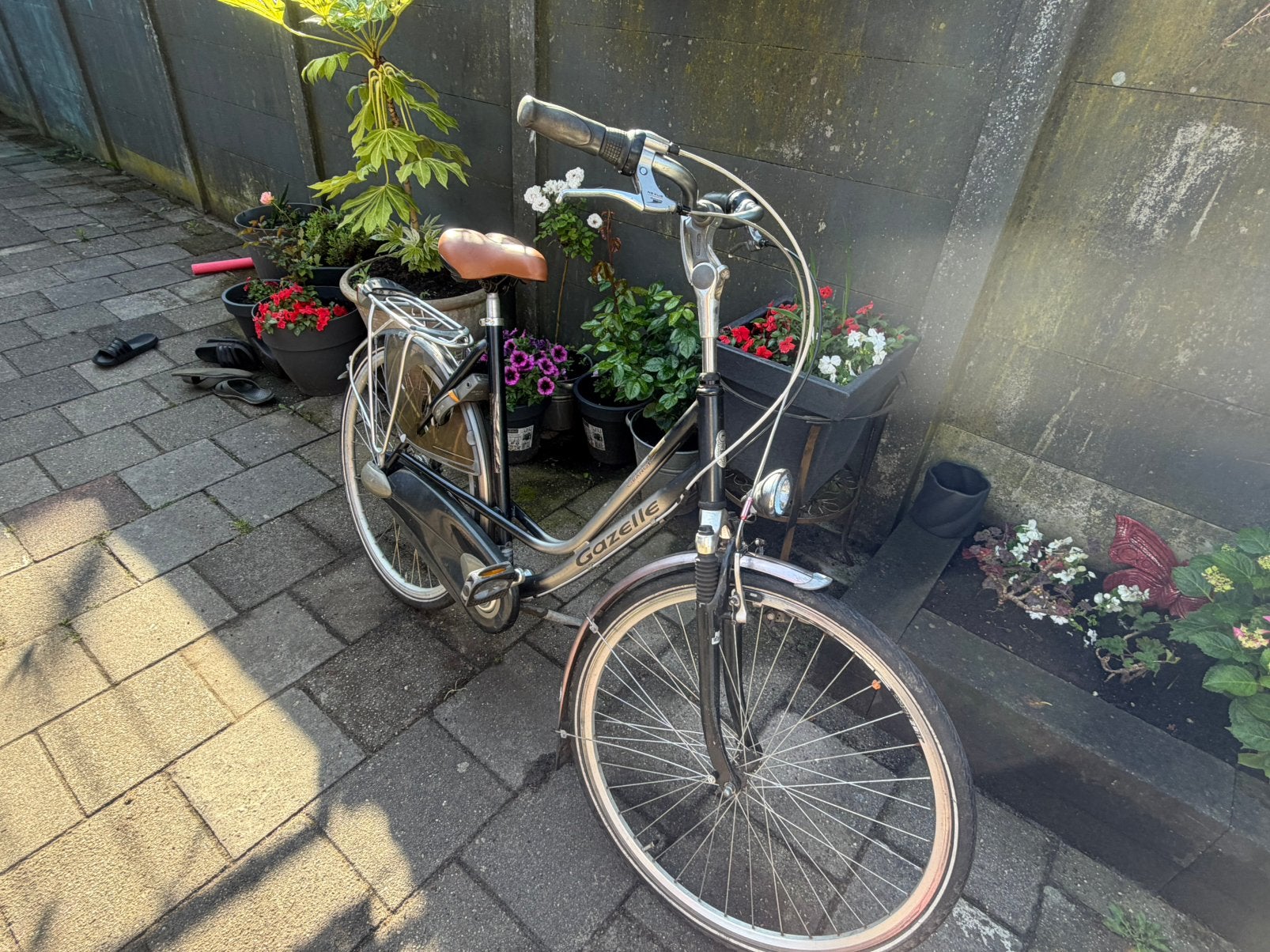 Dames fiets, Fietsen en Brommers, Fietsen | Dames | Damesfietsen, Ophalen, Gebruikt, Gazelle, Versnellingen