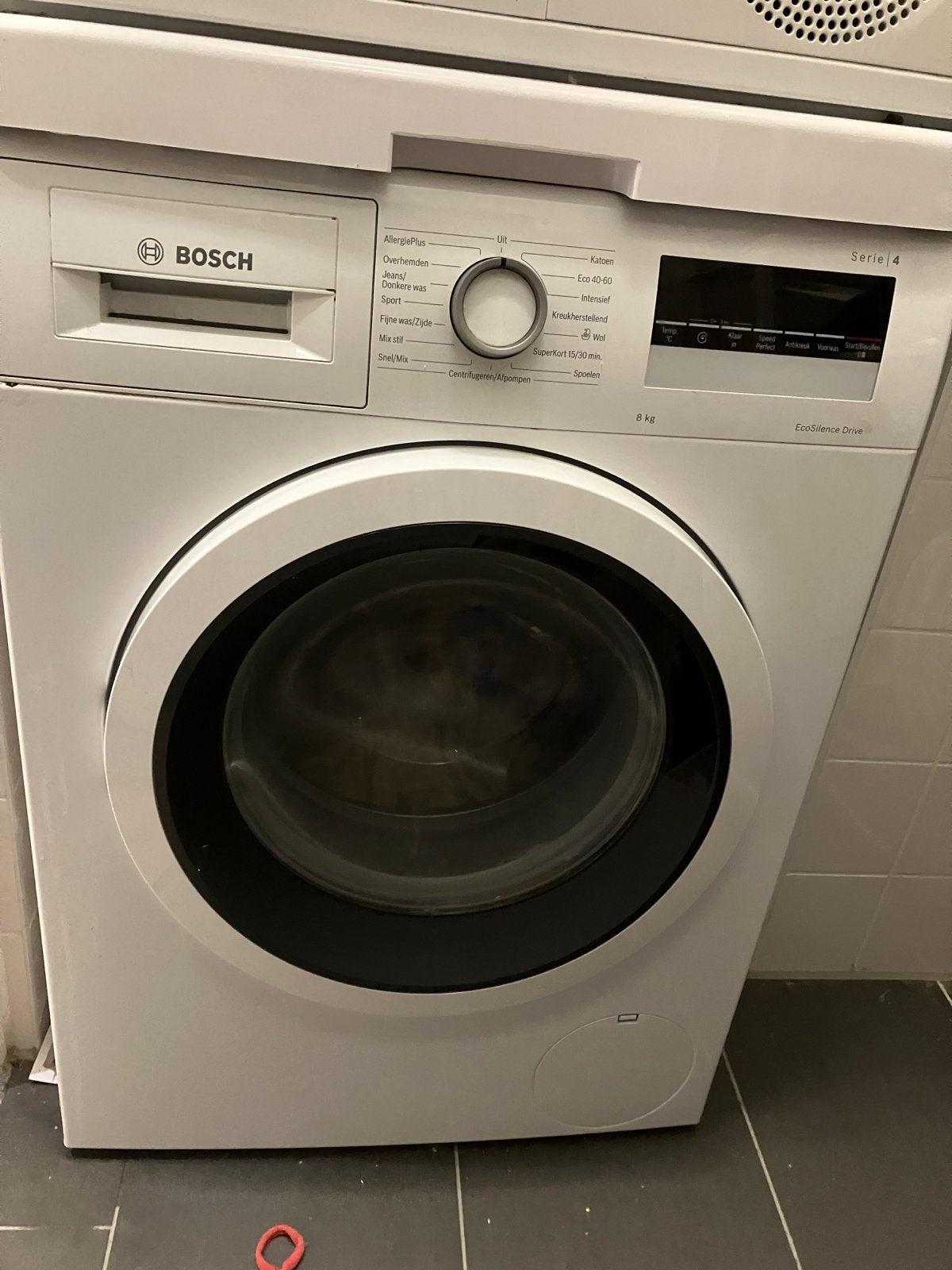 Bosch Wasmachine en Droger Serie 4 - 4 jaar oud, 8 tot 10 kg, Ophalen, Gebruikt, 85 tot 90 cm