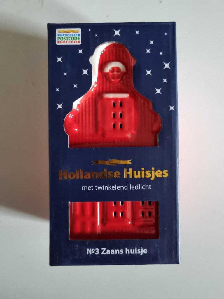 Postcode loterij - AH kersthuisje nummer 3, Zaanse huisje, Ophalen of Verzenden, Nieuw