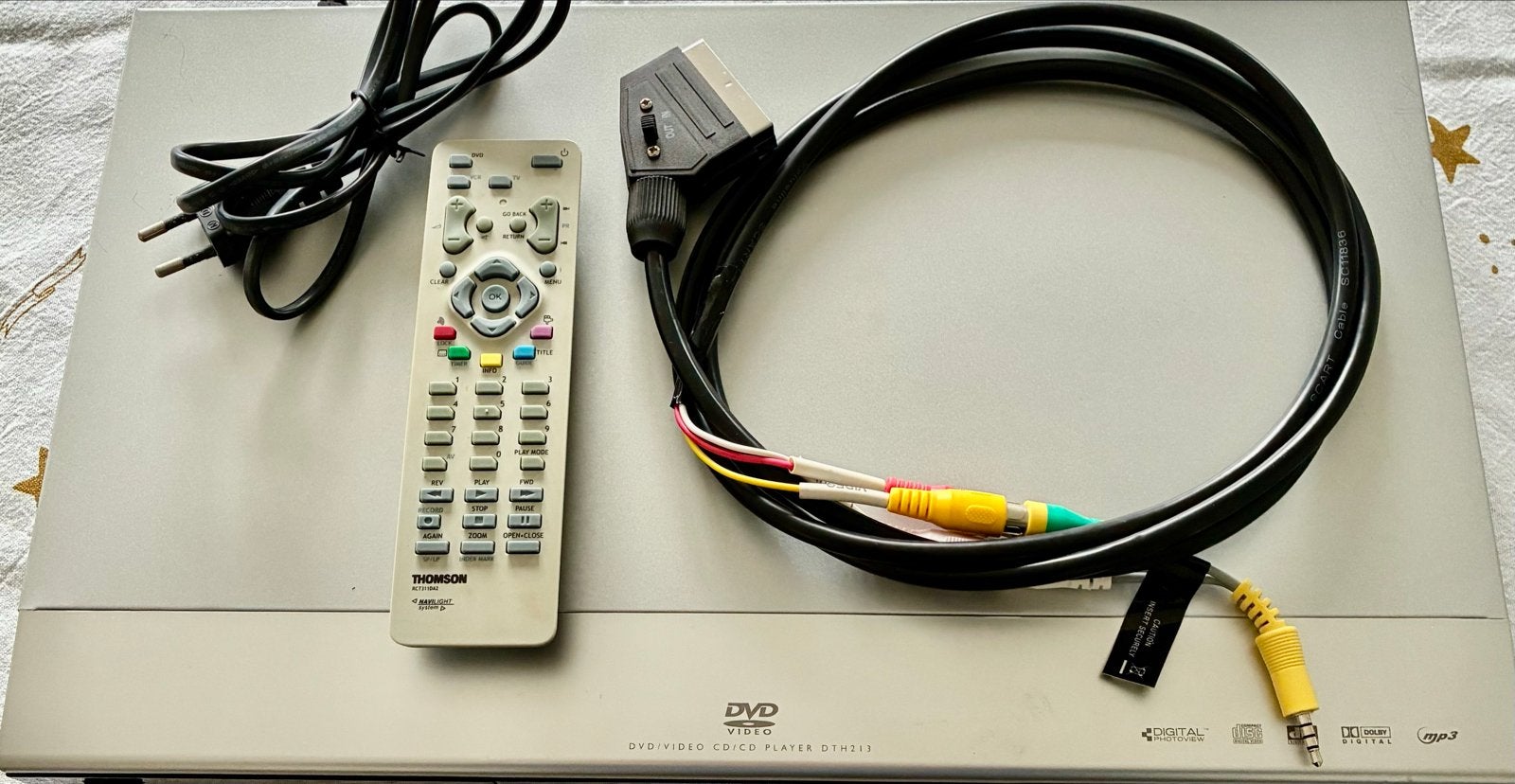 Thomson DVD DTH213 DVD-speler  geheel compleet een KOOPJE, Audio, Tv en Foto, Ophalen, Gebruikt, Dvd-speler, Overige merken