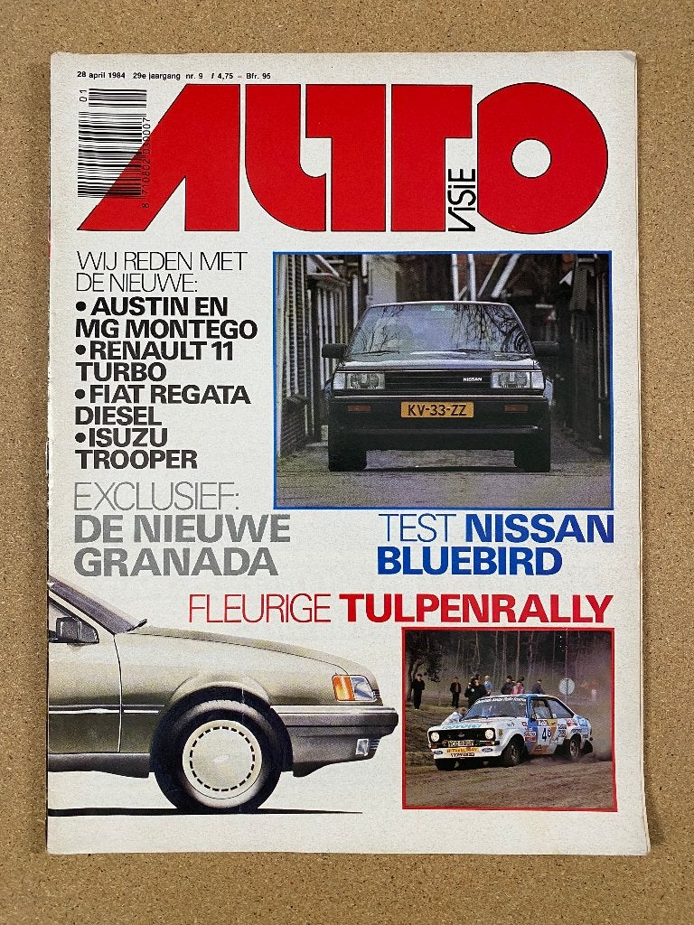 Autovisie 9 1984, Verzenden, Gelezen, Algemeen