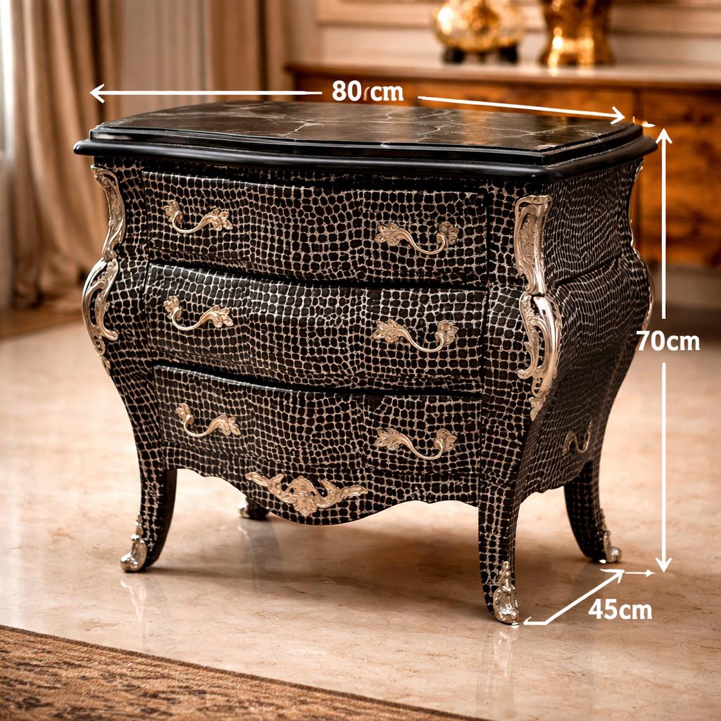 Glitter kast, Huis en Inrichting, Kasten | Ladekasten, Zo goed als nieuw, Minder dan 100 cm, 25 tot 50 cm, 50 tot 100 cm