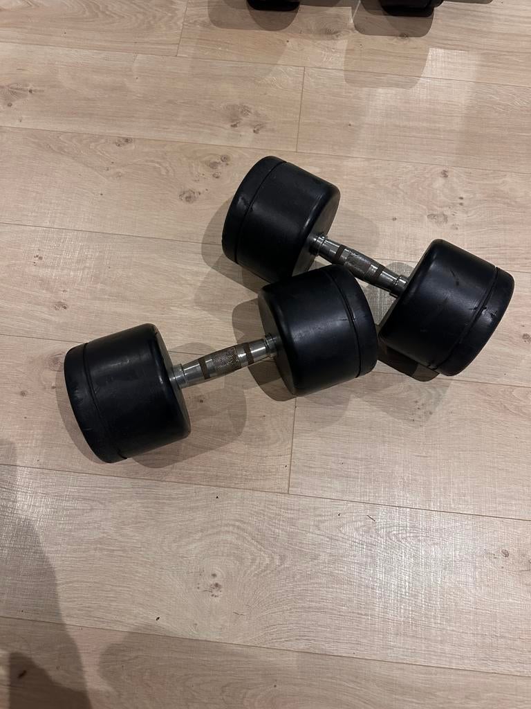 Lifemaxx dumbbells 2x 26kg, Ophalen, Gebruikt