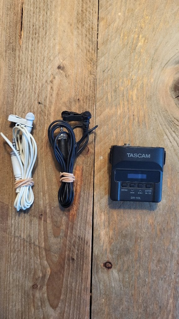 Tascam DR-10L Pro Audio Micro Recorder, Ophalen of Verzenden, Gebruikt, Audio