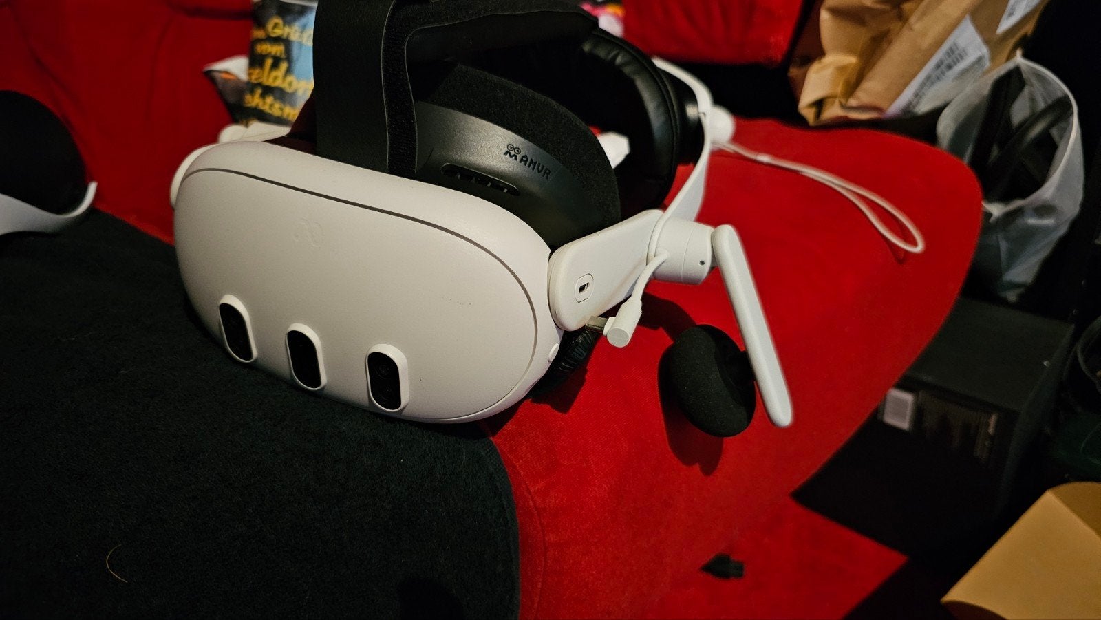 Quest 3 512gb incl kiwi k4 duo audio headstrap(prijsdaling), Spelcomputers en Games, Virtual Reality, Ophalen of Verzenden, Zo goed als nieuw