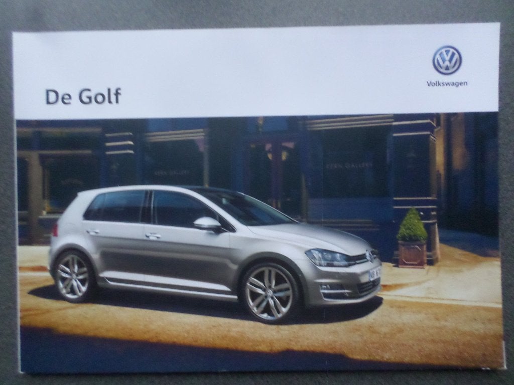Volkswagen Golf 2016 Brochure, Ophalen of Verzenden, Zo goed als nieuw, Volkswagen