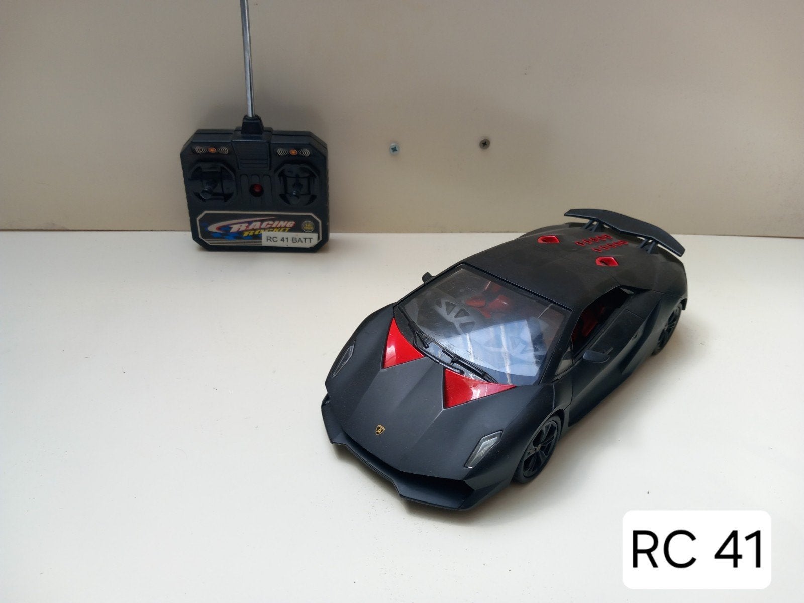 rc auto lamborghini 1:18, Elektro, Gebruikt, Verzenden, RTR (Ready to Run)
