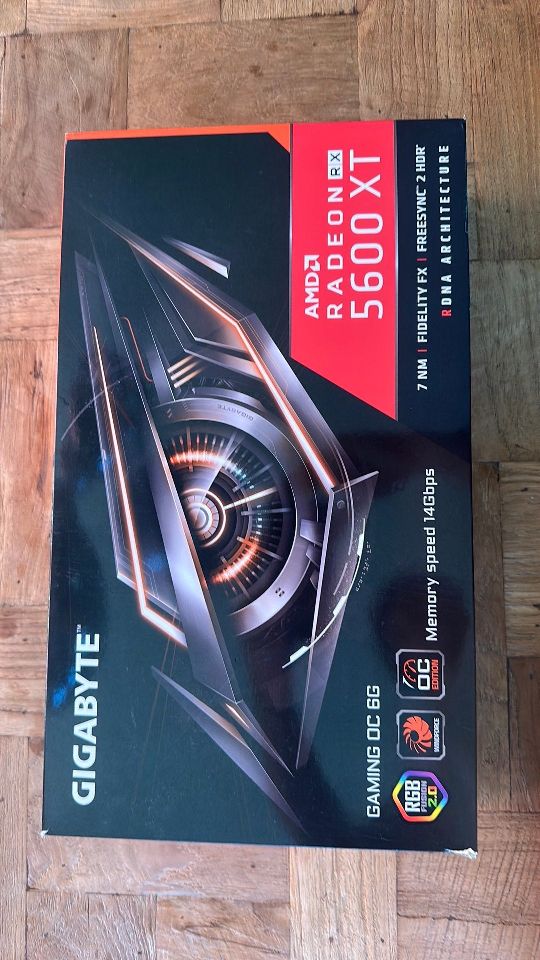 Rx 5600 xt, Computers en Software, Videokaarten, Ophalen of Verzenden, Zo goed als nieuw, GDDR6, PCI-Express 4