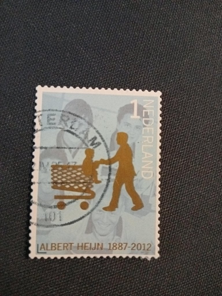 Nederland 2012 Albert Heijn, Verzenden, Na 1940, Gestempeld
