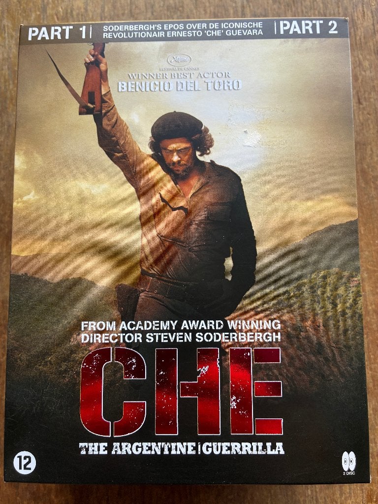 Che ; deel 1 & 2 COMPLEET ( The Argentine / Guerrilla )2-DVD, Waargebeurd drama, Nederlands, Ophalen of Verzenden, Zo goed als nieuw